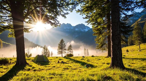 Découvrez le camping d'exception en Savoie : paradis de la Vanoise